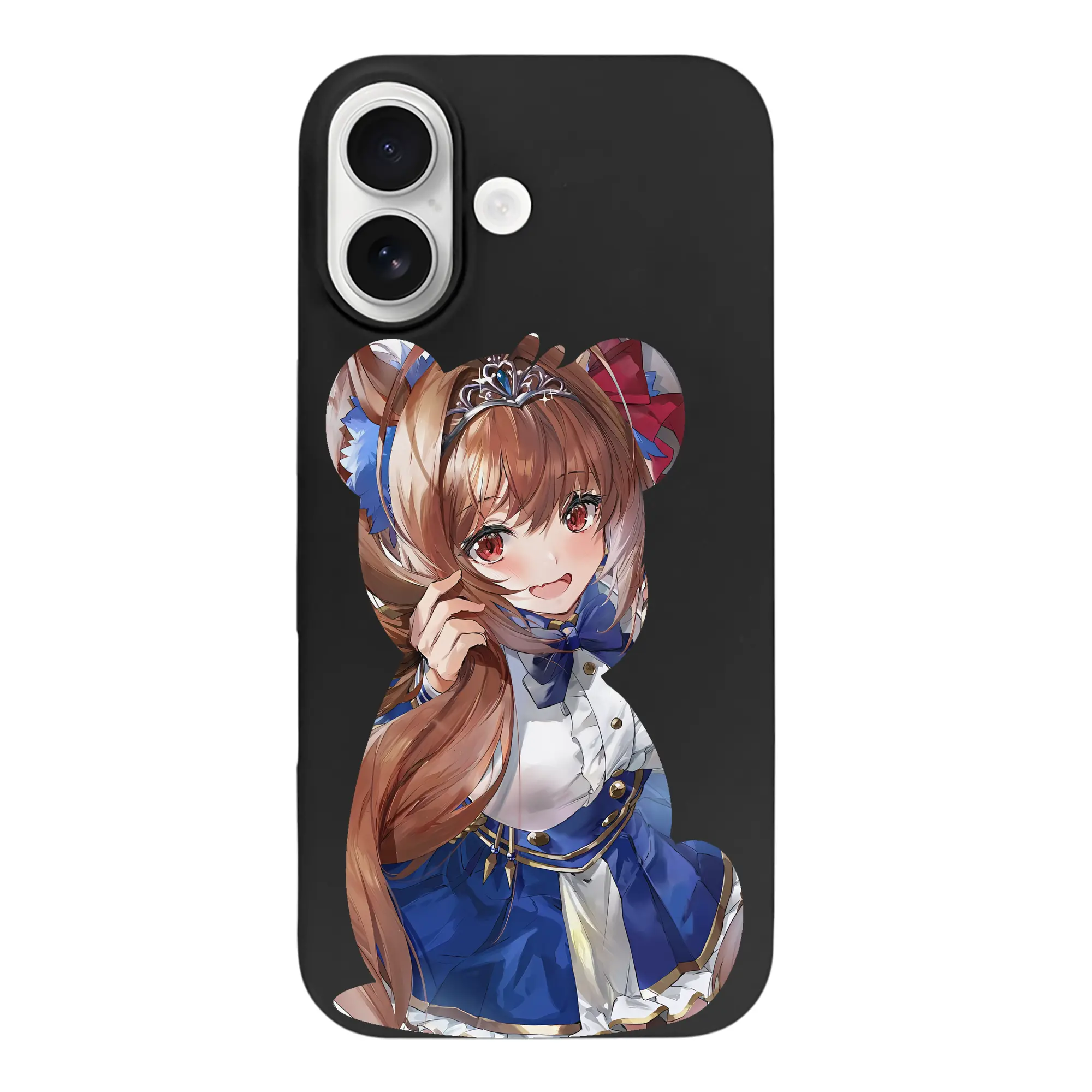 ウマ娘 プリティーダービー グッズ ダイワスカーレット - iPhone 17 シリーズ シリコンケース 薄型 耐衝撃 指紋防止 ソフトタッチカバー 精密フィット 傷防止 保護ケース iPhone 17/17 Air/17 Pro/17 Pro Max 対応